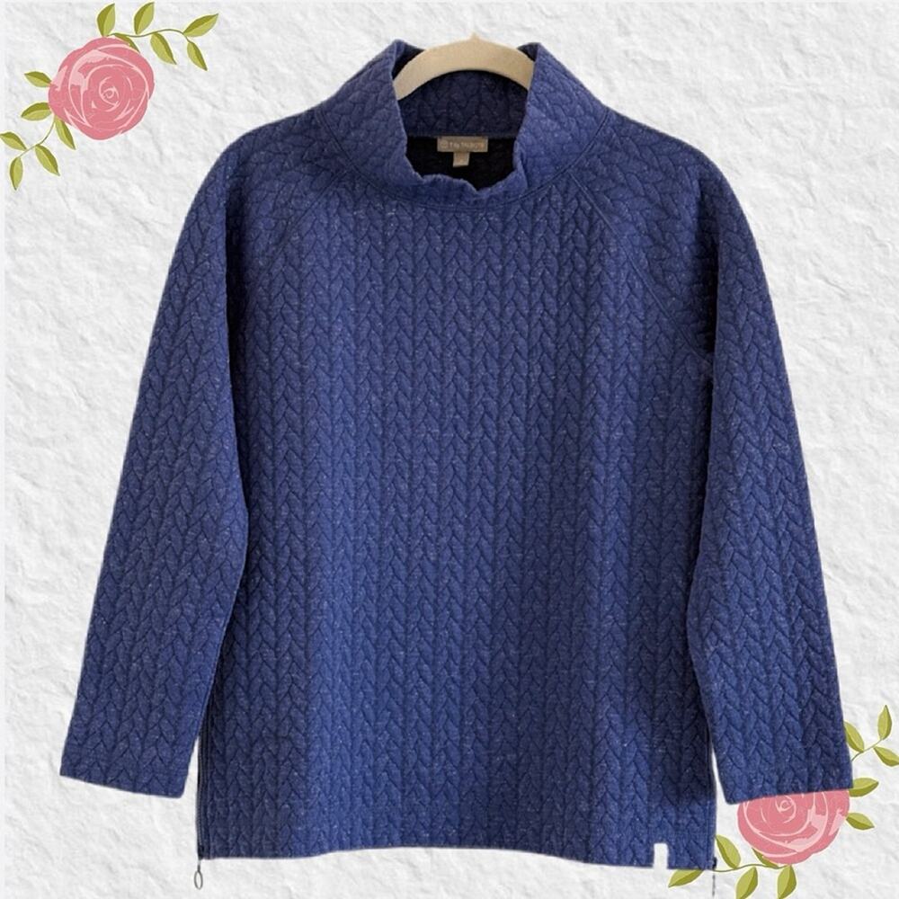 T by Talbots Pullover Long Sleeve Sweater Top - Picture 7 of 9